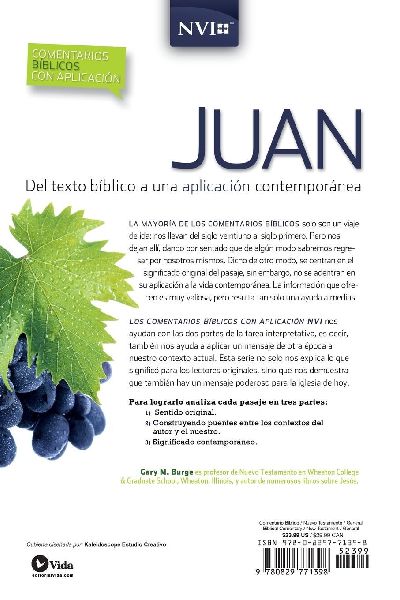 Comentario bíblico con aplicación NVI Juan