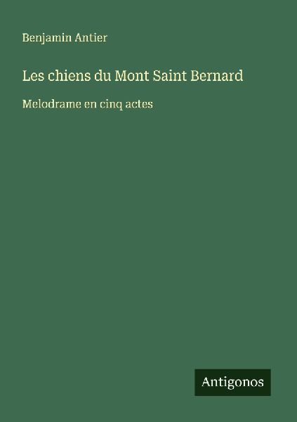 Les chiens du Mont Saint Bernard