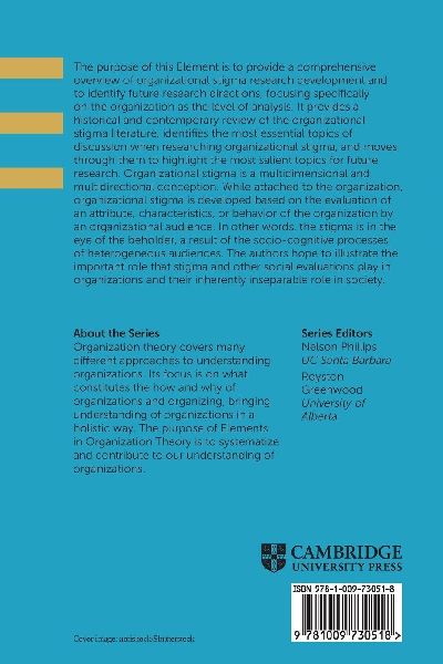 Organizational Stigma