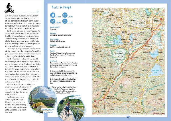 Familienradeln in Oberbayern und über die Alpen