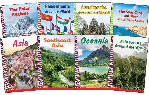 Explore the World: Asia, Oceania, Polar Regions, Landmarks, an...