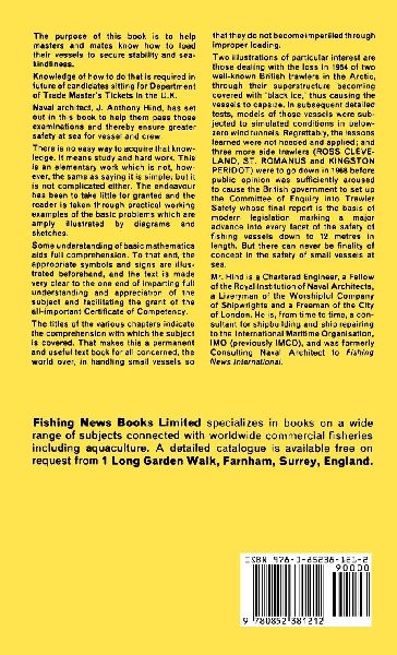 Stability and Trim of Fishing Vessels and Other Small Ships