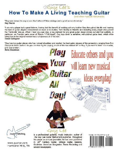 How To Make a Living Teaching Guitar (and other musical instruments)