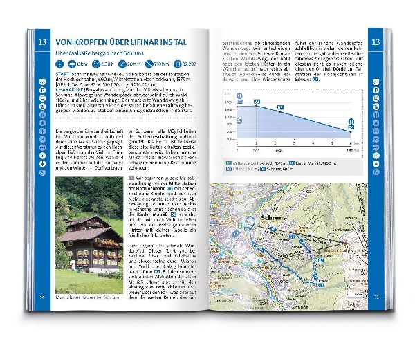KOMPASS Wanderführer Montafon, Arlberg, Silvretta, 60 Touren mit Extra-Tourenkarte