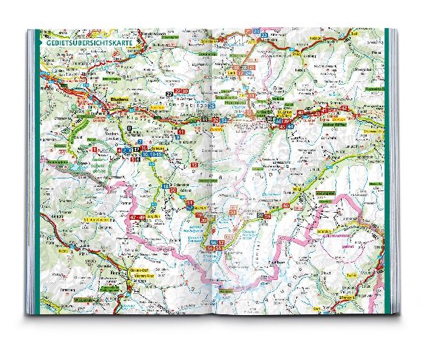 KOMPASS Wanderführer Montafon, Arlberg, Silvretta, 60 Touren mit Extra-Tourenkarte