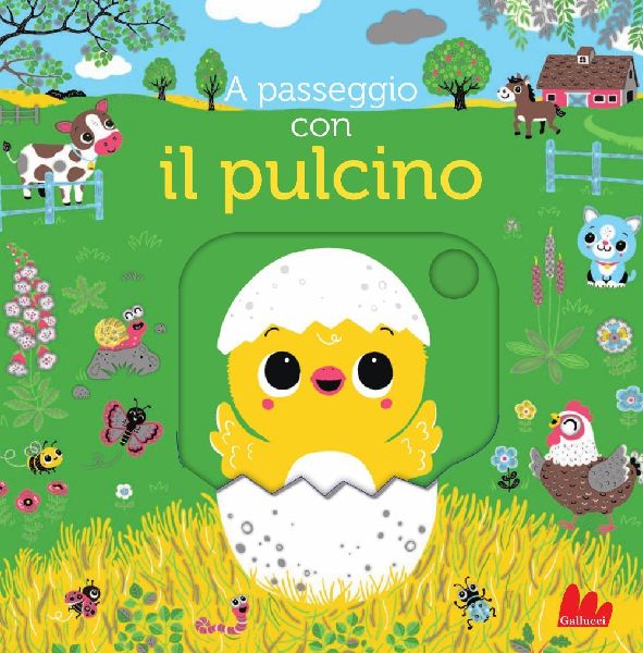 A passeggio con il pulcino