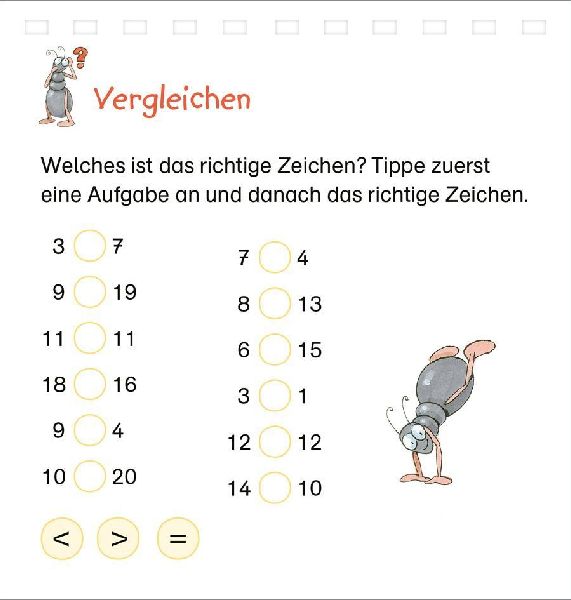 BOOKii Fit für Mathe Interaktiver Lernspaß 1. Klasse