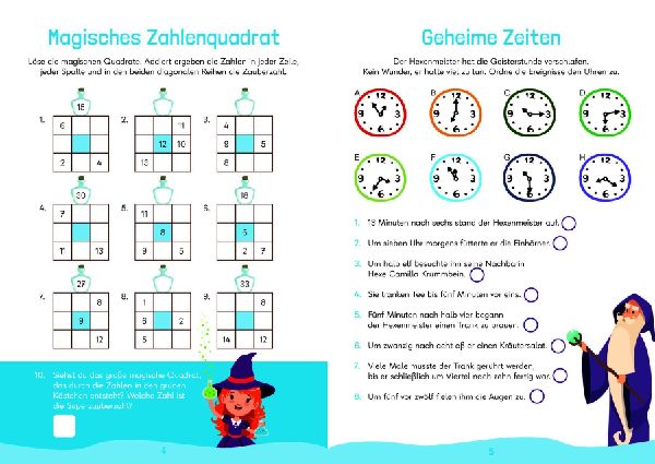 Mein megacooles Rätselbuch - Rechnen | Logik | Spaß mit Zahlen - ab 8 Jahren - Band 1