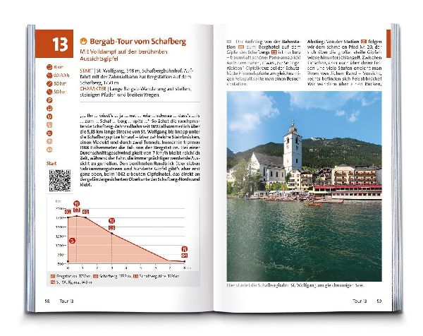 KOMPASS Wanderführer Salzkammergut, 60 Touren mit Extra-Tourenkarte