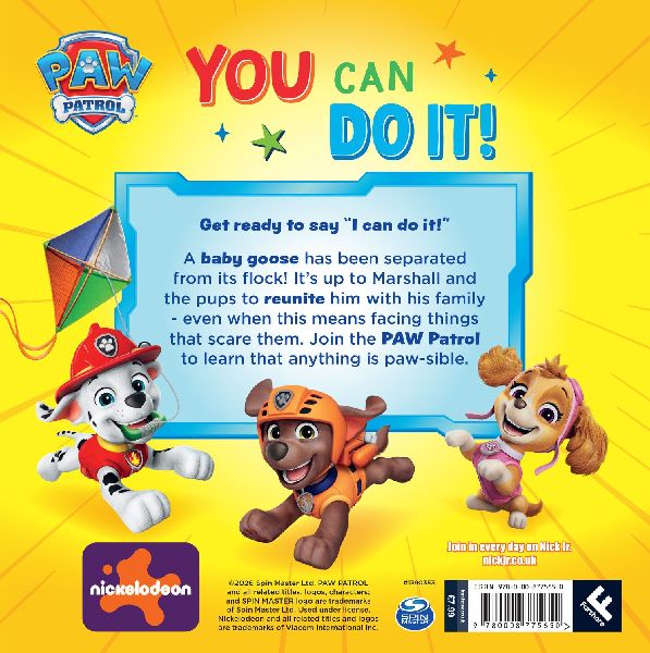 PAW PATROL PICTURE BK YOU PB