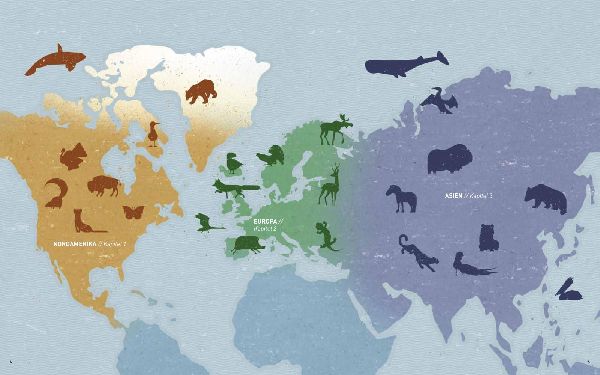 Die Welt der wilden Tiere