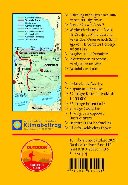 Spanien: Jakobsweg Vía de la Plata Mozarabischer Jakobsweg