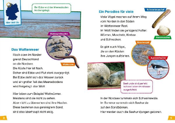 WAS IST WAS Erstes Lesen Band 21. Deutschland