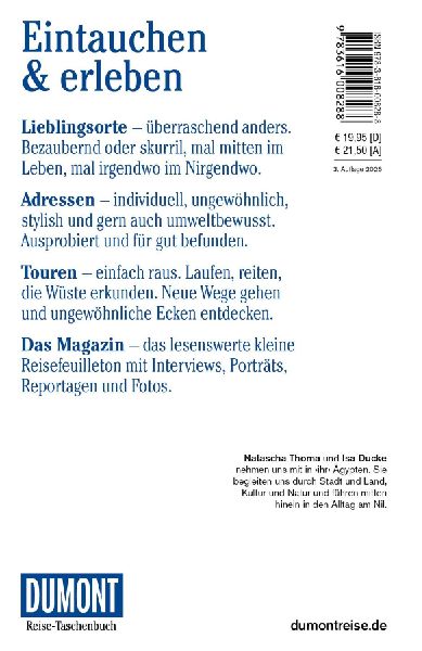 DUMONT Reise-Taschenbuch Reiseführer Ägypten, Die klassische Nilreise