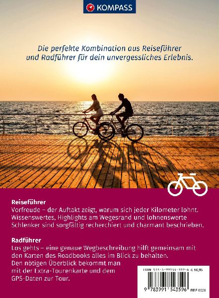 KOMPASS Radreiseführer Ostseeküstenradweg Mecklenburg-Vorpommern