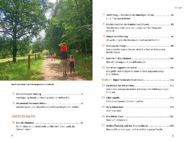 Wanderspaß mit Kindern Franken