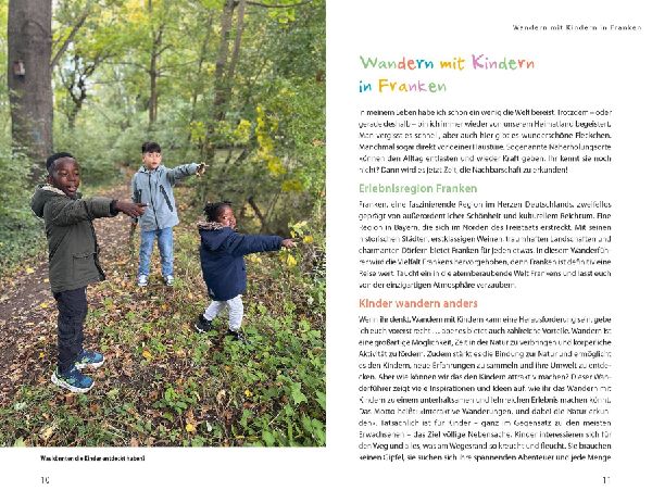 Wanderspaß mit Kindern Franken