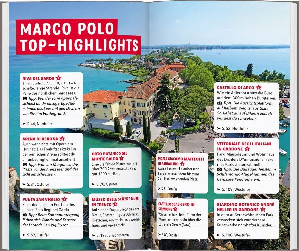 MARCO POLO Reiseführer Gardasee