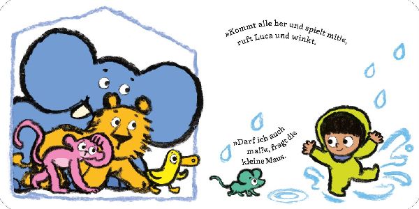 Plitsch, platsch, pfützennass!