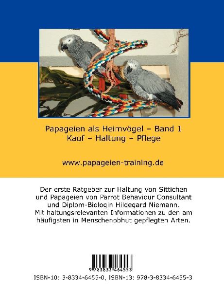 Papageien als Heimvögel, Band 1