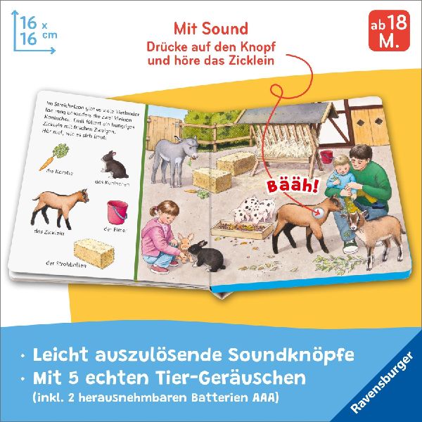 Hör mal hin - Sachen suchen, Sachen hören: Tierkinder