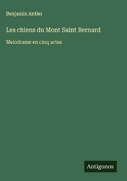 Les chiens du Mont Saint Bernard