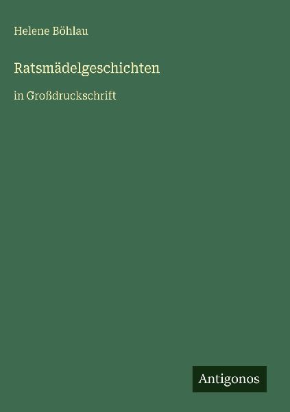 Ratsmädelgeschichten