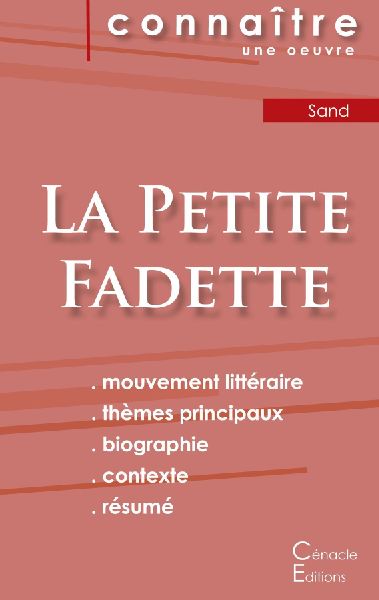 Fiche de lecture La Petite Fadette de George Sand (Analyse lit...