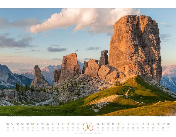 Bergwelt Dolomiten Kalender 2027