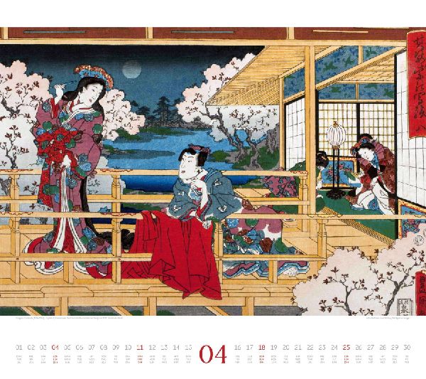 Hokusai Kalender 2027 | Hiroshige, Kuniyoshi, Kunisada