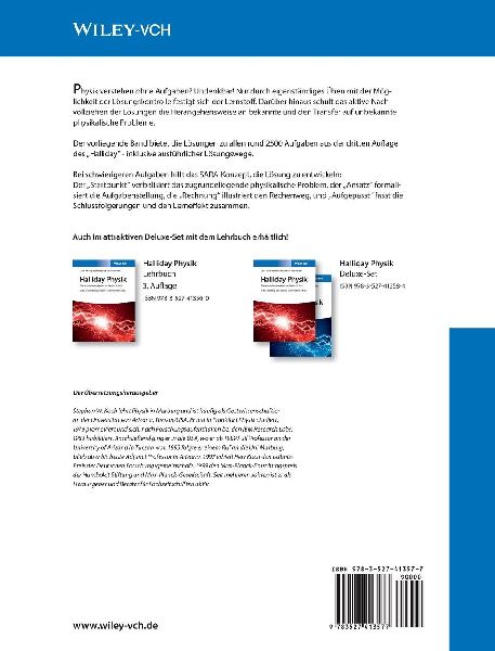 Arbeitsbuch Halliday Physik