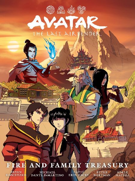 Avatar: The Last Airbender--Fire and Family Treasury Library E...