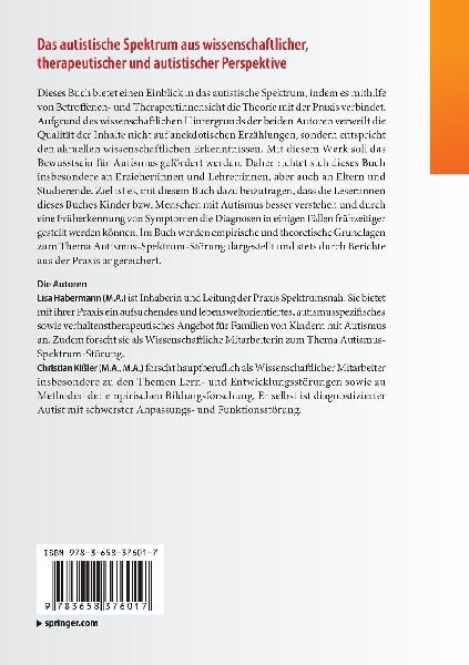 Das autistische Spektrum aus wissenschaftlicher, therapeutischer und autistischer Perspektive
