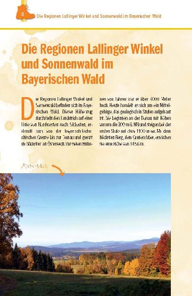 Wanderführer Lallinger Winkel und Sonnenwald