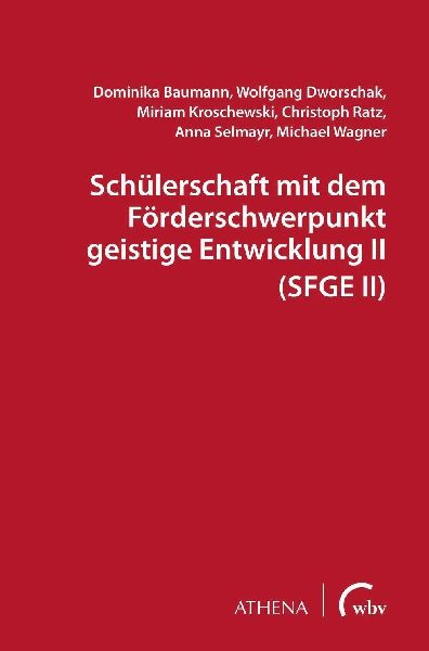 Schülerschaft mit dem Förderschwerpunkt geistige Entwicklung...
