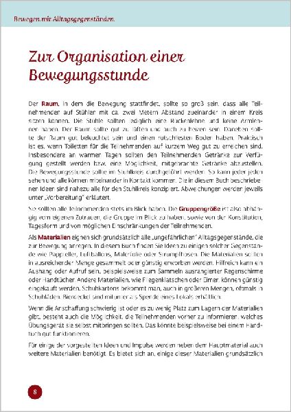 Bewegen mit Alltagsgegenständen