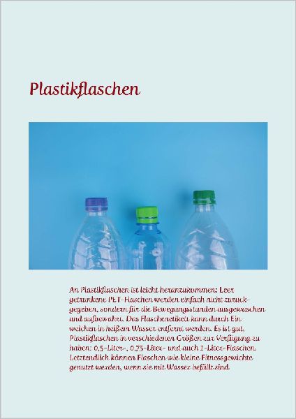 Bewegen mit Alltagsgegenständen