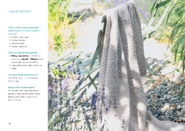 Kuschelige Decken und Plaids stricken und häkeln