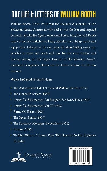 The Life & Letters Of William Booth
