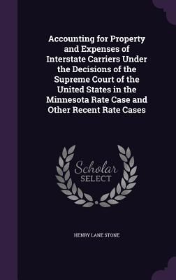 Accounting for Property and Expenses of Interstate Carriers Un...