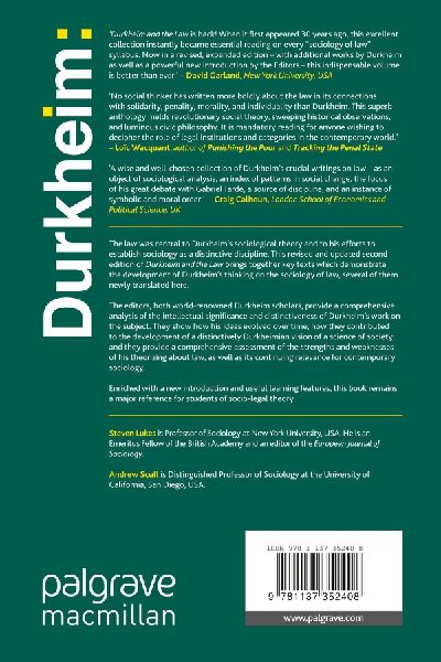 Durkheim and the Law