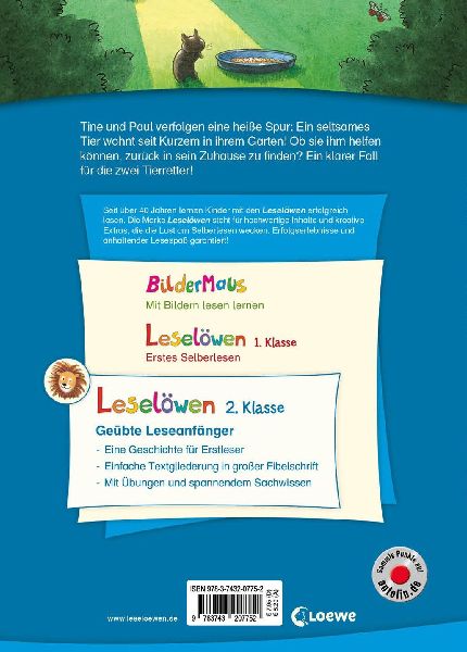 Leselöwen 2. Klasse - Ein Fall für die Tierretter