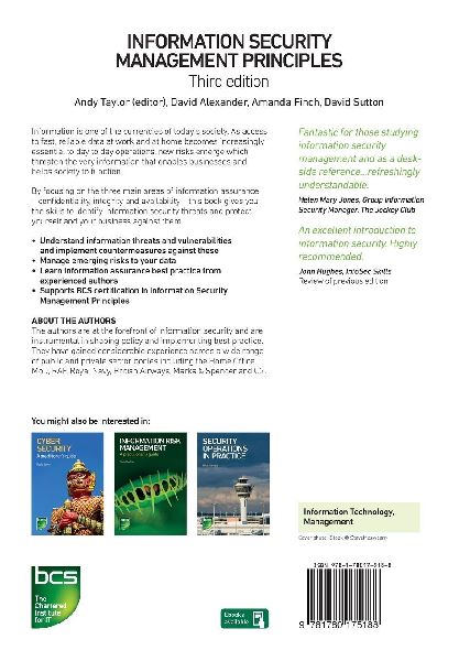 Information Security Management Principles