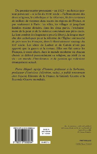 Les Guerres de religion