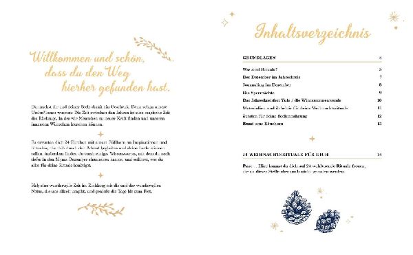 Mein Adventskalender-Buch: Weihnachtsrituale für die Seele
