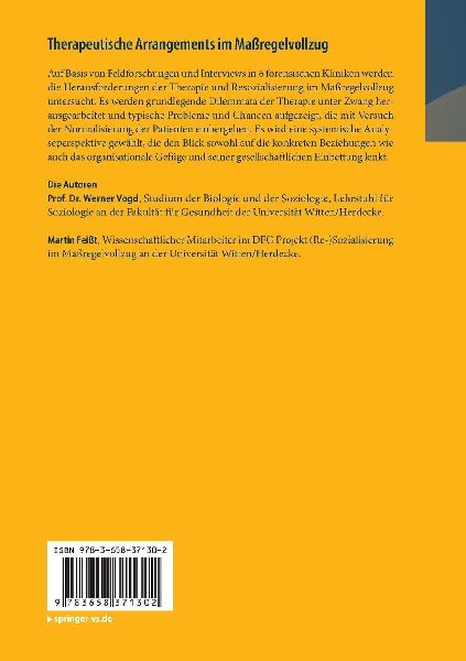 Therapeutische Arrangements im Maßregelvollzug