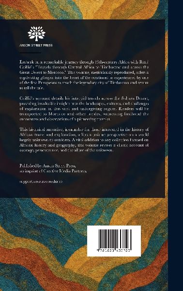 Travels Through Central Africa to Timbuctoo