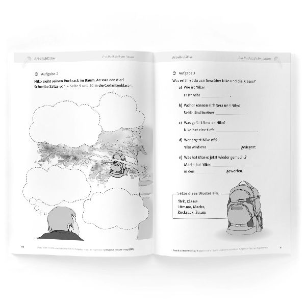 Tanz der Tiefseequalle - Materialien für inklusive Lektürearbeit mit Aufgaben - Lehrerheft