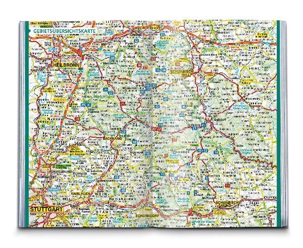 KOMPASS Wanderführer Naturpark Schwäbisch-Fränkischer Wald, Die Wanderregion bei Stuttgart, 50 Touren mit Extra-Tourenkarte
