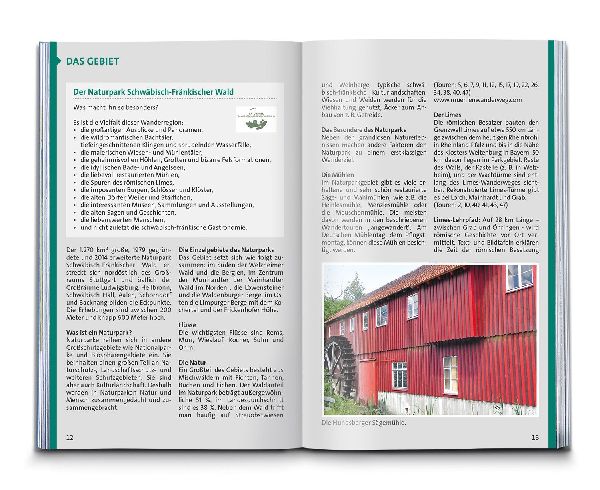 KOMPASS Wanderführer Naturpark Schwäbisch-Fränkischer Wald, Die Wanderregion bei Stuttgart, 50 Touren mit Extra-Tourenkarte